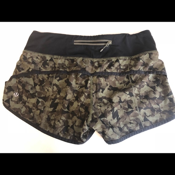 Lululemon Speed Short 4-way stretch Mystic Jungle - Picture 3 of 5